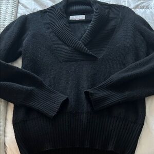 Design History Black V-Neck Sweater- cashmere! Great condition.